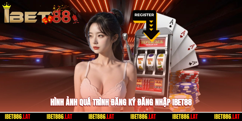 Hình ảnh minh họa quá trình đăng ký đăng nhập ibet88